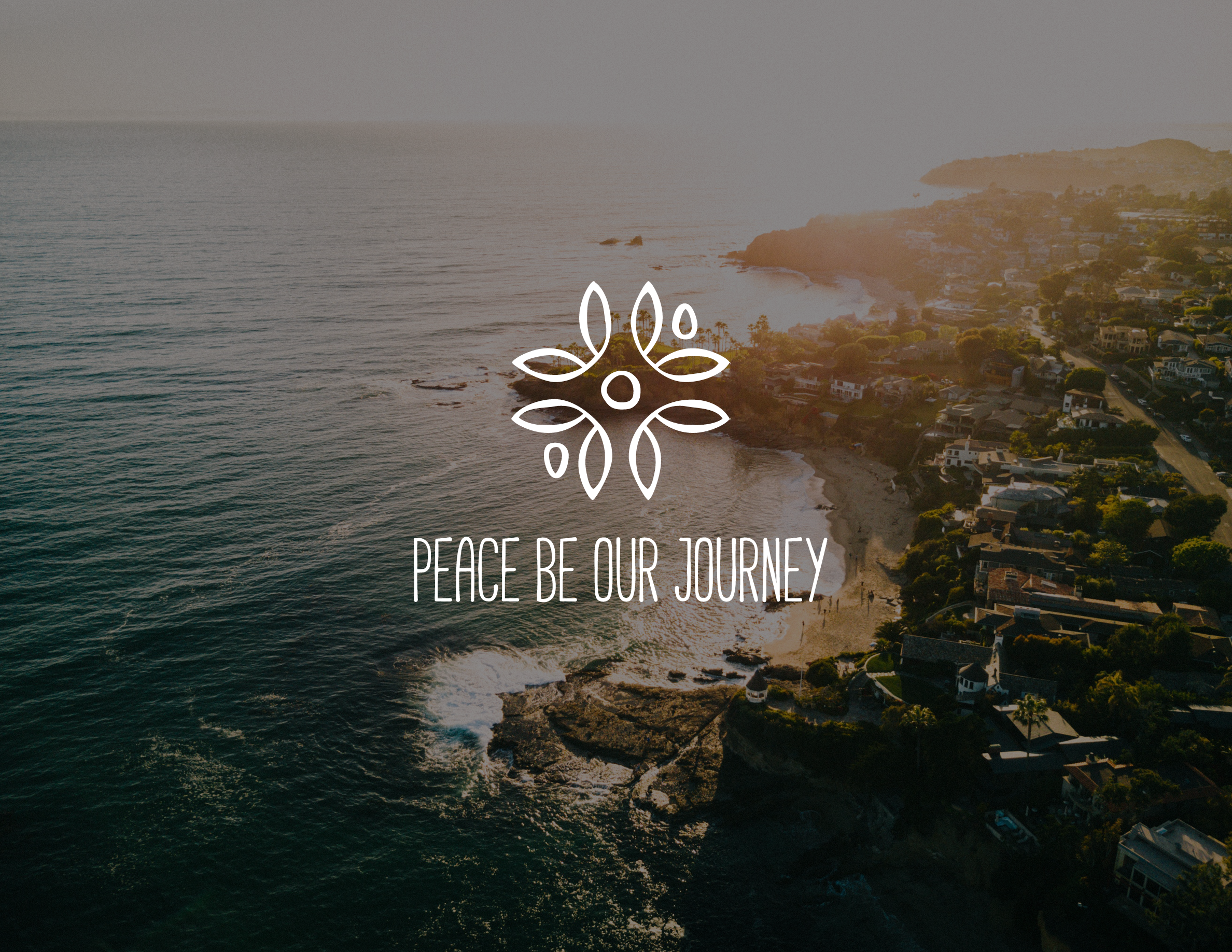 Peace Be Our Journey brand identity